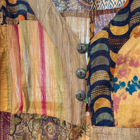 Bohemian Patchwork Tunic Dress - Picture 3 of 5